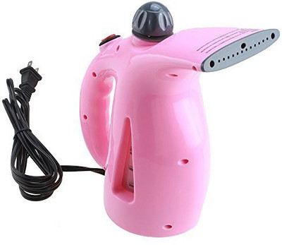 

Nelinho Handheld Garment Steamer Iron Fast Heat-up Portable Family Fabric Steam Brush Handy Vapor Facial Steamer for Home and Travel Garment Steamer(Pink)