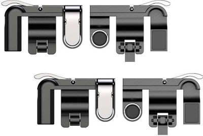 

ReTrack SET OF 2PC PUBG Aim Buttons/Sensitive Shoot L1-R1 Trigger Mobile Game Controller for Andriod & IOS Gaming Accessory Kit(Black, For Android, iOS)