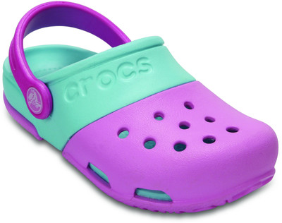 

Crocs Boys & Girls Slip-on Clogs(Pink, Carnation/ice blue