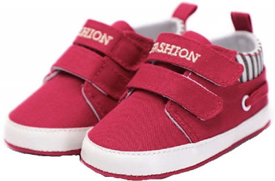 

Ziory Boys Velcro Sneakers(Red
