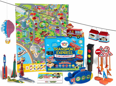 

Genius Box Transport Express Craft Game(Multicolor)