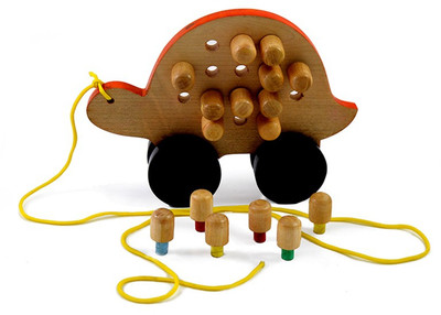 

Makersclan Wooden Turtle Memory Game(Multicolor)
