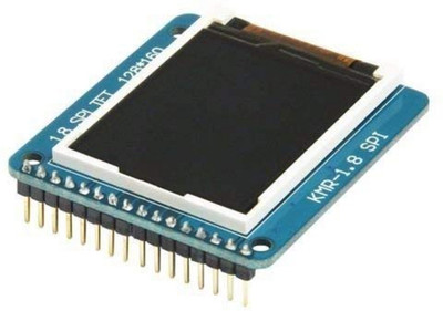 

CHAUDHARY TRADERS 1.8 Inch Serial SPI TFT LCD Display Module With Power IC SD Socket For Arduino(Multicolor)