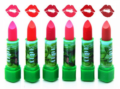 

firstzon™ Aloe extract matte moisturizing lipstick set of 6, S-A(S-A)
