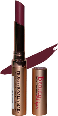 THE LOOKS Non Transfer Matte Beauty Lips with Velvet texture(Bio Rose)