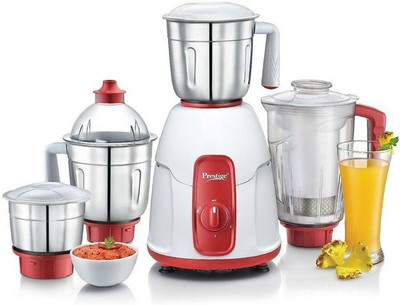Prestige ELEGANT 750w 750 Juicer Mixer Grinder (4 Jars, Multicolor)