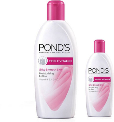 

Ponds Triple Vitamin Moisturizing Lotion 300ml +100ml(400 ml)