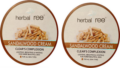

herbaltree HT SANDALWOOD CREAM CLEAR'S COMPLEXION 180G PACK OF - 2(360 g)