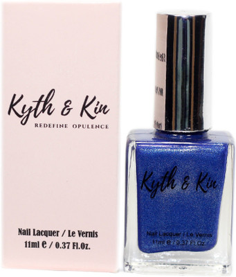 

Kyth & kin Metallic Nail Lacquer Pacific Blue
