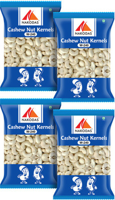 

NAKODAS 1kg W240 (Bold) (250g X 4) Cashews(1 kg, Pouch)