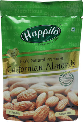 [Flipkart Supermart] Happilo 100% Natural Premium Californian Almonds  (100 g)