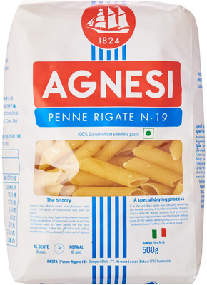 

Agnesi Penne pasta Penne Rigate Pasta(500 g)