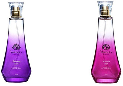 

Yardley London Morning DEW and London Mist Perfume Pack Of 2 Perfume - 100 ml(For Women)