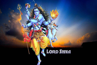 

Aabhaas Shiva Wall Poster Fine Art Print(12 inch X 18 inch, Rolled)