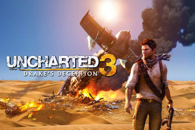 

Aabhaas Uncharted 3 Drake's Deception Wall Poster Fine Art Print(12 inch X 18 inch, Rolled)