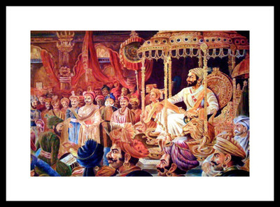 

Aabhaas Shivaji Wall Poster Fine Art Print(12 inch X 18 inch, Rolled)
