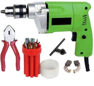 Tinax Home 10mm Drill Machine Kit Power & Hand Tool Kit(29 Tools)