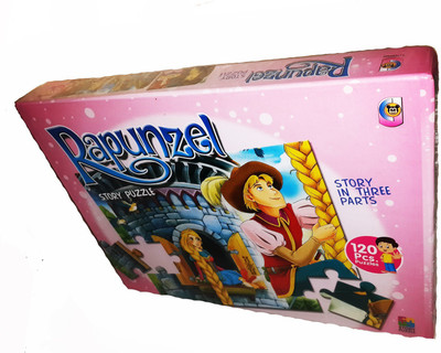

NILSEA , CJE Rapunzel Story Puzzle, Story in Three Parts with 120 Pcs Puzzles | Educational Puzzle Games | Perfect Gift for Kids(1 Pieces)