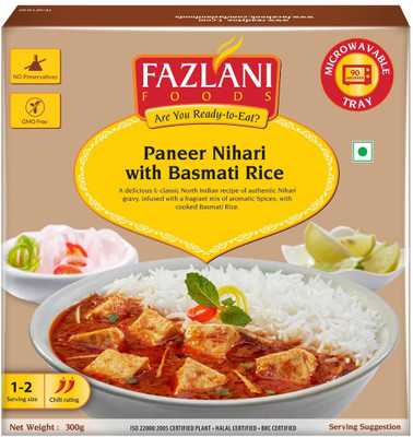 

Fazlani Foods Ready To Eat Paneer Nihari with Basmati Rice 300 g