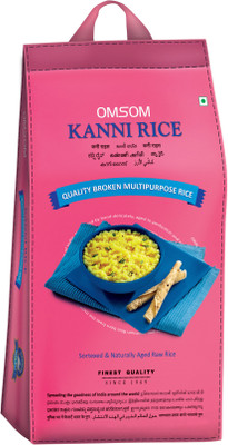 

OMSOM Kanni rice Raw Rice (Medium Grain, Raw)(5 kg)