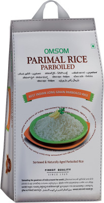 

OMSOM Parimal Parboiled Rice Raw Rice (Medium Grain, Boiled)(5 kg)