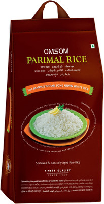 

OMSOM Parimal Rice Long Grain Rice (Long Grain, Raw)(5 kg)