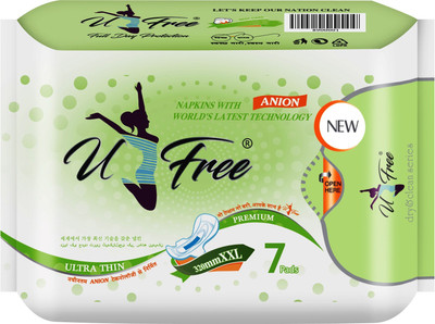 

ufree XXL Sanitary Pad(Pack of 10)