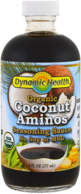 

Dynamic Health Laboratories, Organic Coconut Aminos, Seasoning Sauce, 8 fl oz (237 ml) Sauce(237 ml)