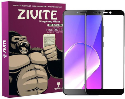 ZIVITE Edge To Edge Tempered Glass for Infinix Hot 6 Pro(Pack of 1)
