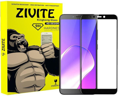 ZIVITE Edge To Edge Tempered Glass for Infinix Hot 6 Pro(Pack of 1)