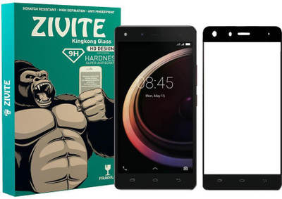 ZIVITE Edge To Edge Tempered Glass for Infinix Hot 4(Pack of 1)