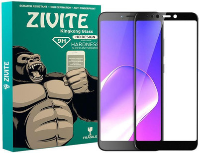 ZIVITE Edge To Edge Tempered Glass for Infinix Hot 6 Pro(Pack of 1)
