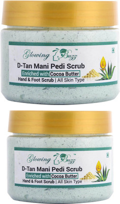 

Glowing Buzz D tan mani pedi scrub pack of 2 Scrub(400 g)