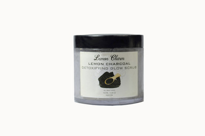 

Lemon Charm Charcoal Detoxifying Glow Organic Scrub for Skin Brightening Scrub(100 ml)