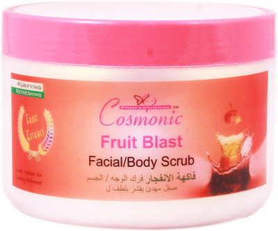 

Cosmonic CosmonicFresh Skin Apricot Scrub for Face & Bady | Aloevera Facial Scrub|Skin Brightening, Firming, Anti Aging Scrub - 450gm(450 g)