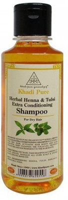 

Khadi Pure Henna & Tulsi Extra Conditioning Shampoo(210 ml)