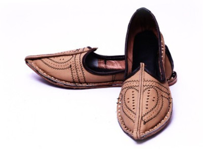 

Bhagwati Jutis For Men(Tan