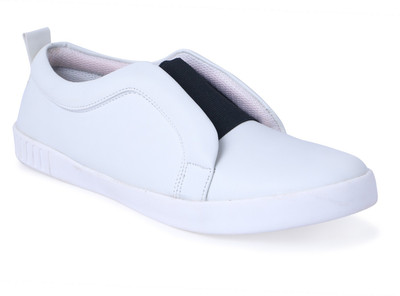 

MYKON Slip On Sneakers For Men(White