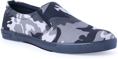 

Shoe Bazzar Mens Black Casual Shoes Casuals For Men(Black, White