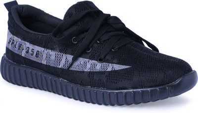 CLOSHO Black Walking Shoes For Men(Navy
