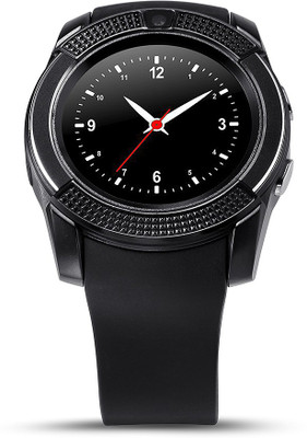 

MOBILE LINK d.V9_b-115 Notifier black Smartwatch(Black Strap Regular)