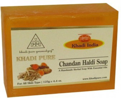 

Khadi Pure Chandan Haldi Soap(125 g)