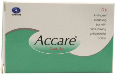 

Accare Soap Bar(75 g, Pack of 6)