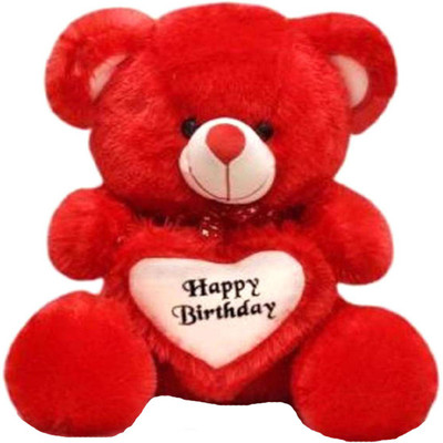 SONIA COLLECTIONS brings Teddy Bear seatting very soft & comfortable very nice/lovely Red - 57 cm(Red)