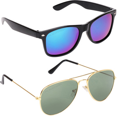 

Aligatorr Aviator, Wayfarer Sunglasses(For Boys & Girls