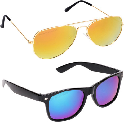 

Aligatorr Aviator, Wayfarer Sunglasses(For Boys & Girls