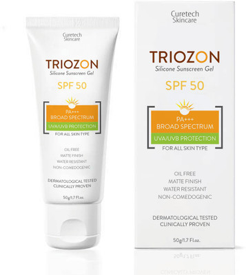 

Triozon Broad Spectrum Silicon SunScreen Gel 50gm - SPF spf 50 PA+++(50 g)