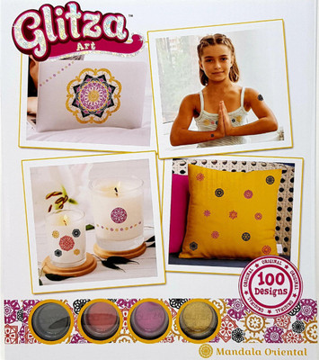 

GLITZA Art Glitter Tattoos 100 Designs - Mandala Oriental(flowers)
