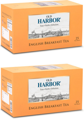 

Old Harbor tea 25 Tea Bags Unflavoured Black Tea Bags(100 g, Box)
