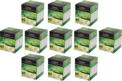 Lemor Ginger Green Tea Bags (10 Bags box) Ginger Green Tea Bags Box(11 x 10 Bags)